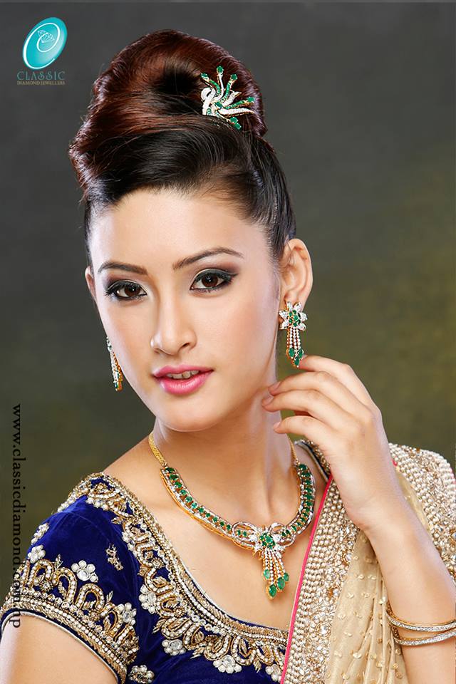 Neha Banu in Classic Diamonds ads